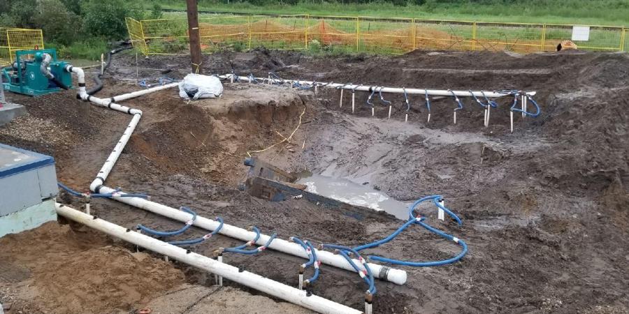 Dewatering System, First Class Piling
